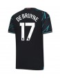Billige Manchester City Kevin De Bruyne #17 Tredjedrakt 2023-24 Kortermet